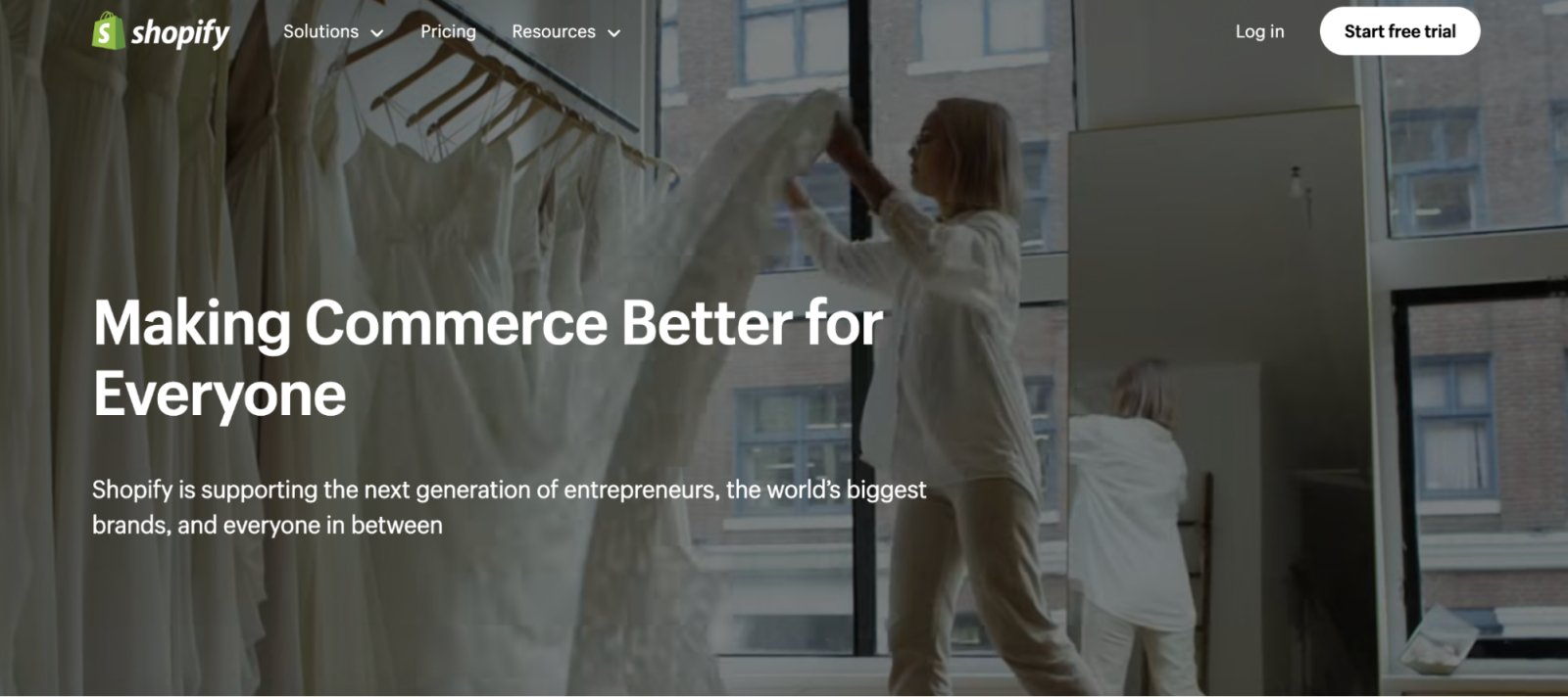 Shopify website builder