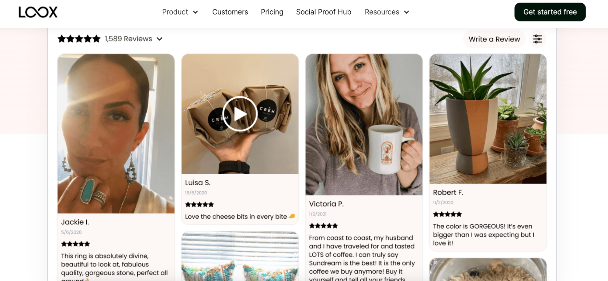 Loox reviews app dashboard
