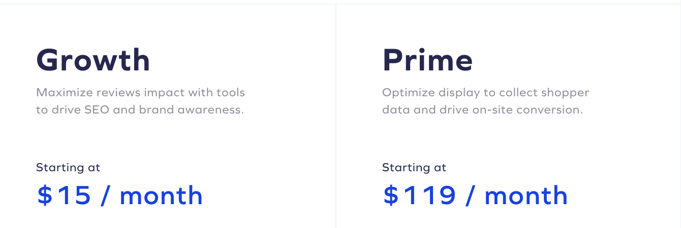 Yotpo reviews app pricing