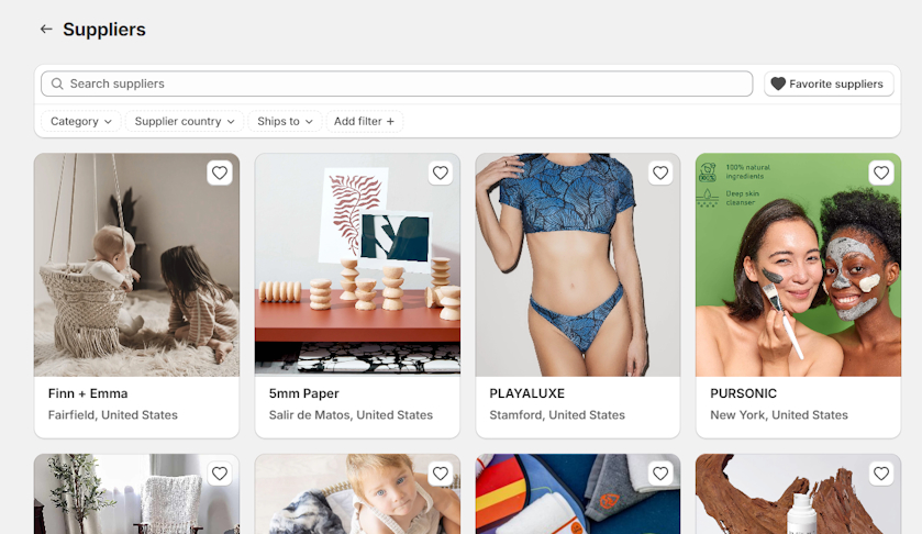 DropCommerce suppliers